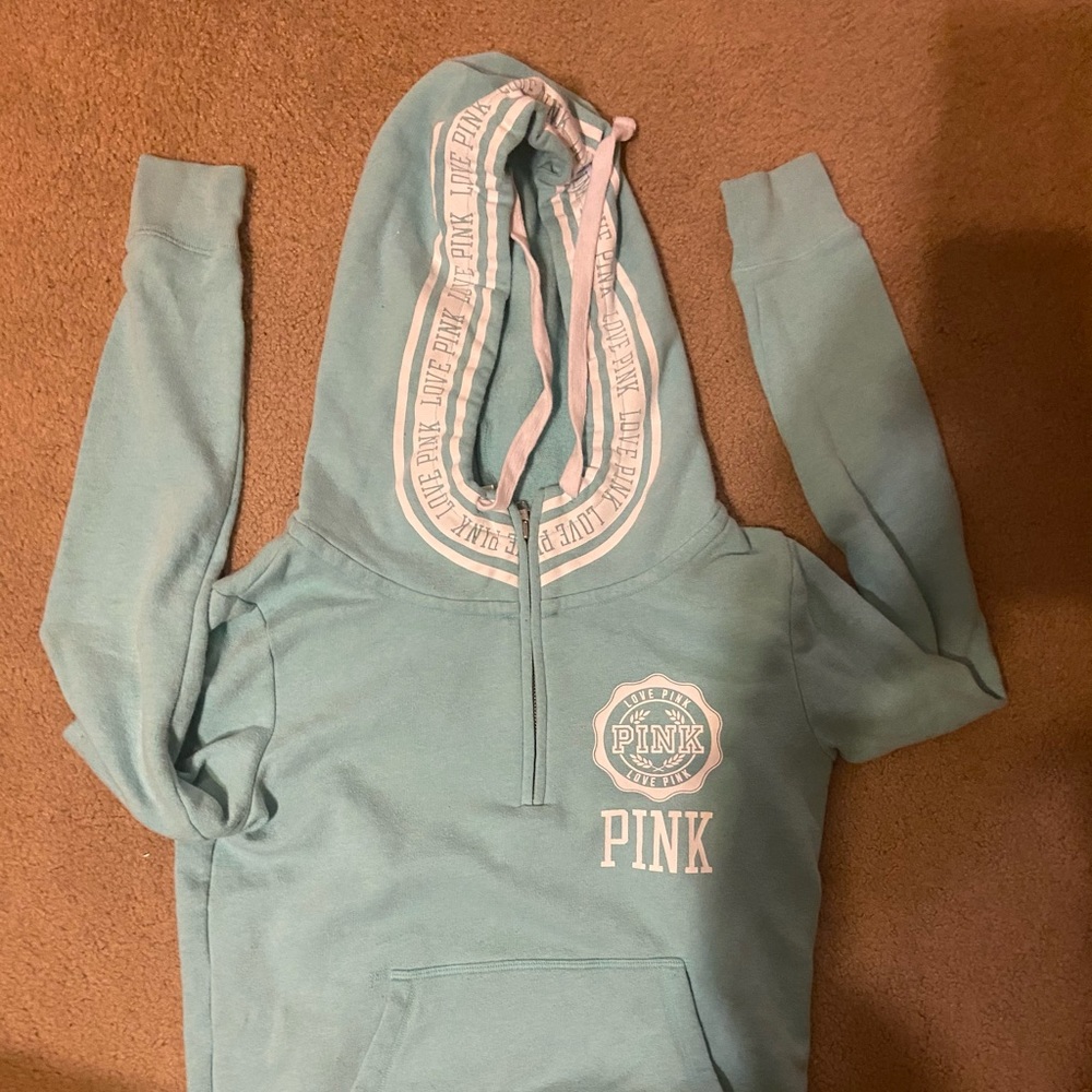 Mint green hoodie